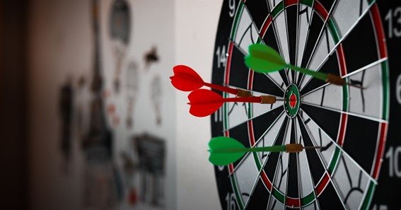 dartboard height